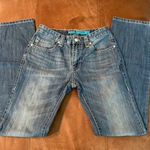 Rock & Roll Denim Revolver Slim Straight Leg Jeans